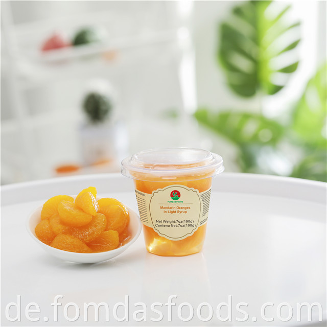 7OZ Canned Mandarin Orange